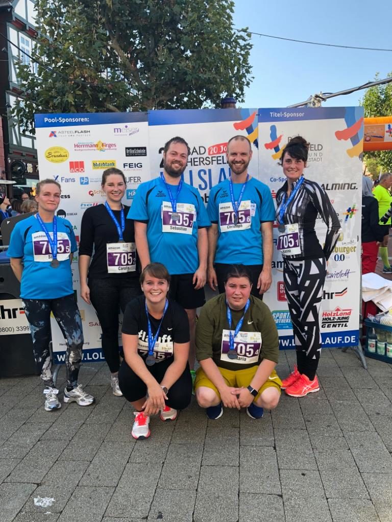 Lehrerteam der WTS beim Lollslauf 2019